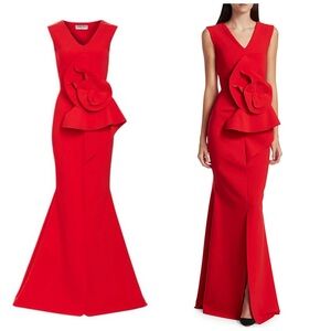 Chiara Boni La Petite Robe Ebeline
Rosette Detail Gown Size 6